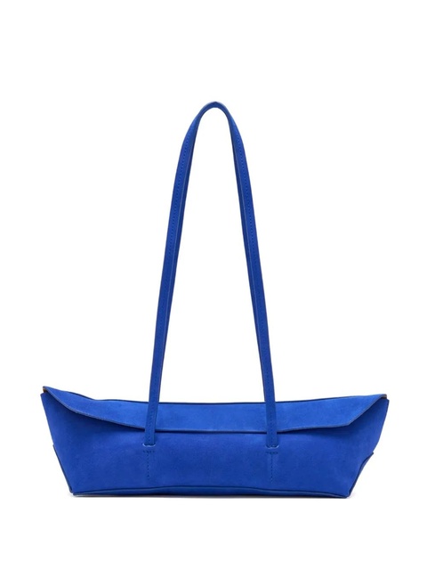 Christopher Esber Gondola suede shoulder bag - Blue - zdjęcie produktu nr 1