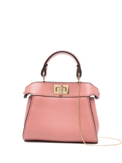 FENDI nano Peekaboo top-handle mini bag - Pink - zdjęcie produktu nr 1