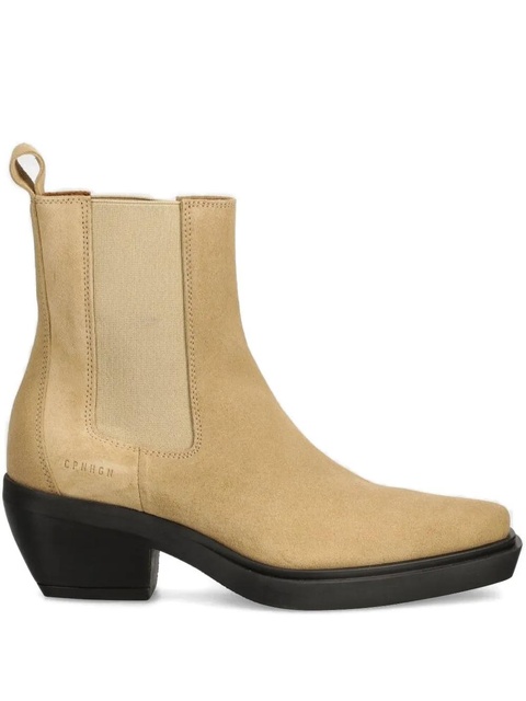 Copenhagen suede cowboy boots - Neutrals - zdjęcie produktu nr 1