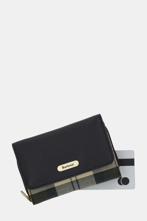 Barbour portfel damski kolor czarny LLG0036 - zdjęcie produktu nr 2