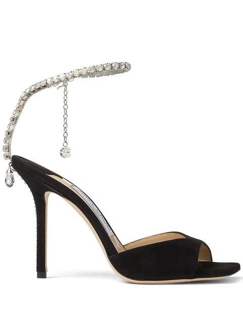 Jimmy Choo Saeda 100mm sandals - Black - zdjęcie produktu nr 1