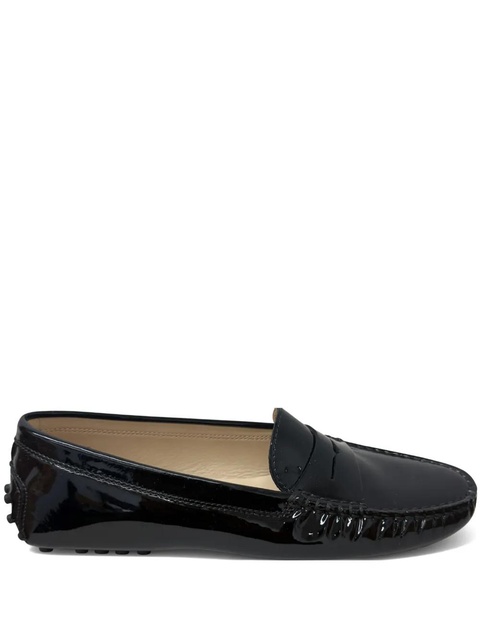 Tod's Gommino patent-leather loafers - Black - zdjęcie produktu nr 1