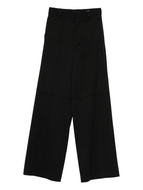 MM6 Maison Margiela panelled pants - Blue - zdjęcie produktu nr 1