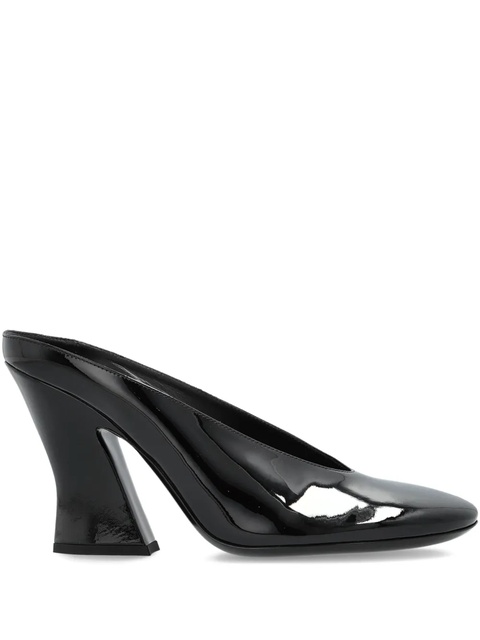 Givenchy patent leather heeled mules - Black - zdjęcie produktu nr 1