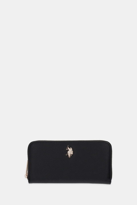 U.S. Polo Assn. portfel Jones damski kolor czarny BEUJE8658WVP - zdjęcie produktu nr 1