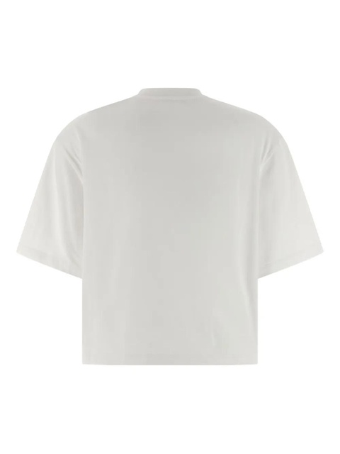 Ferragamo pleated-tassel T-shirt - White - zdjęcie produktu nr 1