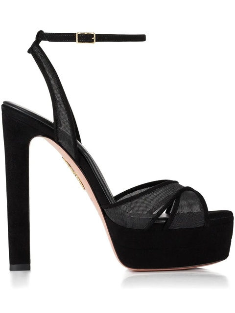 Aquazzura 130mm Divine sandals - Black - zdjęcie produktu nr 2