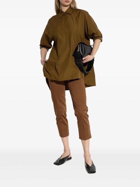 Max Mara Lince tailored high-waist trousers - Brown - zdjęcie produktu nr 1