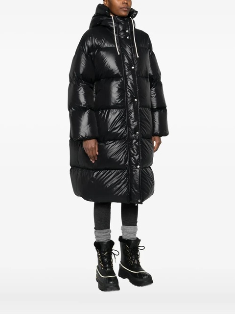 Jil Sander hooded puffer coat - Black - zdjęcie produktu nr 2