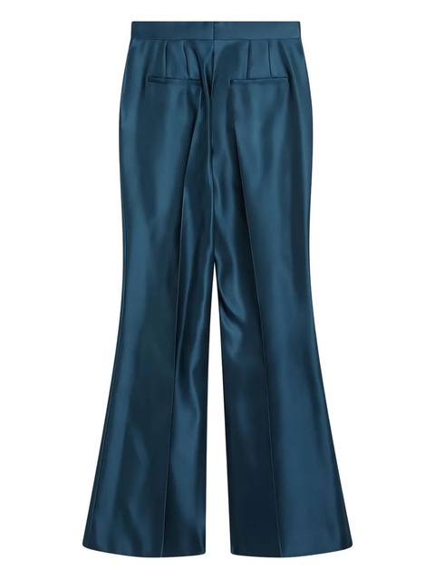 FENDI duchess-satin trousers - Blue - zdjęcie produktu nr 2