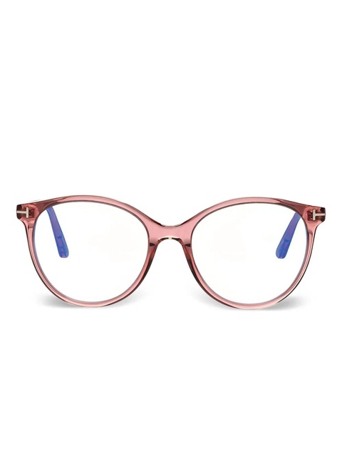 TOM FORD Eyewear round-frame glasses - Pink - zdjęcie produktu nr 1