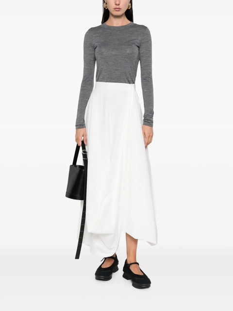 Jil Sander long-sleeve top - Grey - zdjęcie produktu nr 1