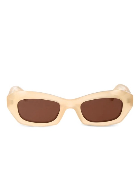 Off-White Venezia rectangle sunglasses - Neutrals - zdjęcie produktu nr 1