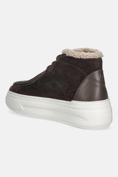 Furla śniegowce zamszowe Nuage Paraboot kolor brązowy YK32NUA BX4212 2566S - zdjęcie produktu nr 2