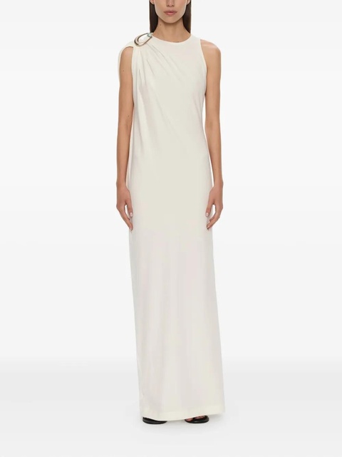 Christopher Esber stone-pin column maxi dress - White - zdjęcie produktu nr 1
