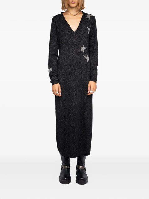 Zadig&Voltaire star stellly we stars dress - Black - zdjęcie produktu nr 1