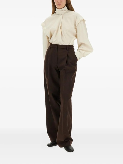 LEMAIRE Ascot blouse - Neutrals - zdjęcie produktu nr 2