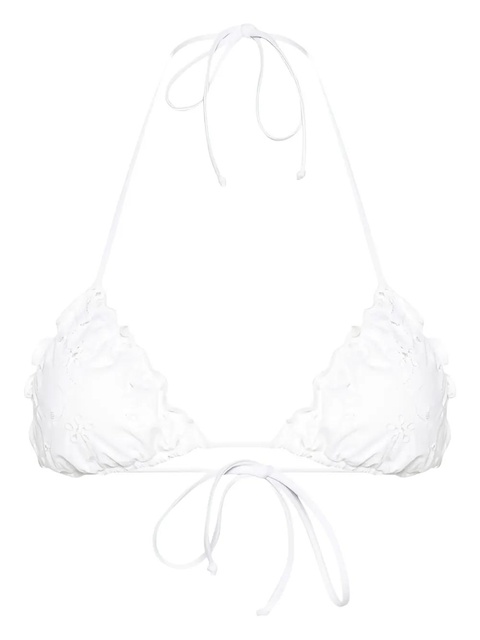 MC2 Saint Barth triangle-cup bikini top - White - zdjęcie produktu nr 1