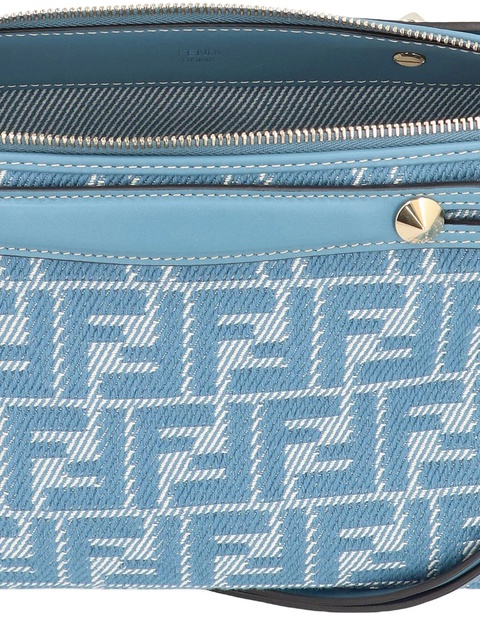 FENDI medium By The Way tote bag - Blue - zdjęcie produktu nr 2