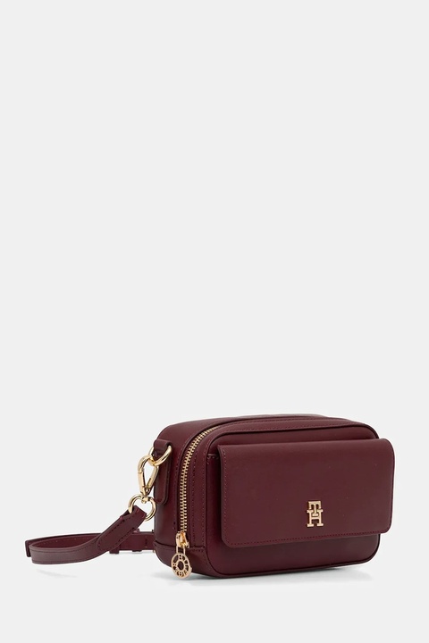 Tommy Hilfiger torebka kolor bordowy AW0AW17680 - zdjęcie produktu nr 2