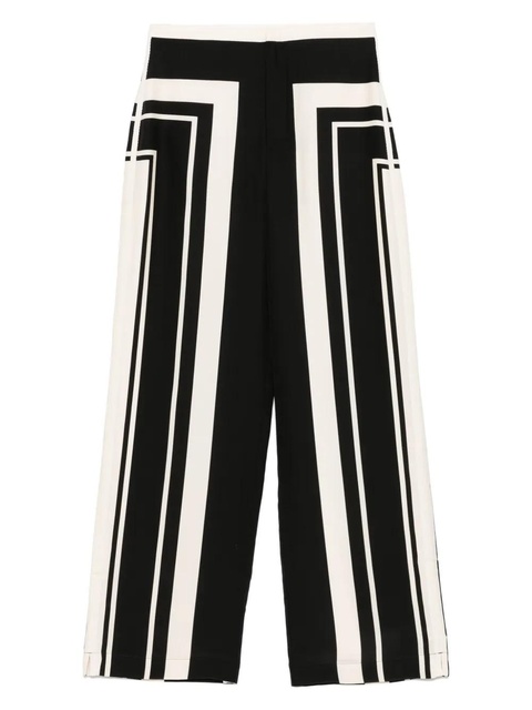 SIR. geometric-print trousers - Black - zdjęcie produktu nr 2