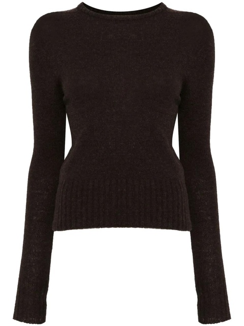 LEMAIRE crew-neck jumper - Brown - zdjęcie produktu nr 1