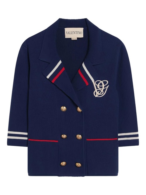 Valentino Garavani double-breasted jacket - Blue - zdjęcie produktu nr 1