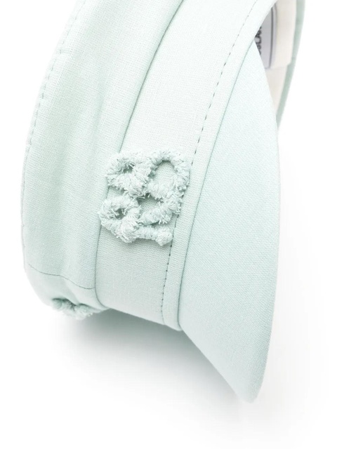 Ruslan Baginskiy Monogram linen baker boy hat - Green - zdjęcie produktu nr 2
