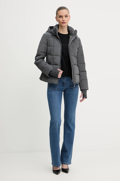 Armani Exchange kurtka kolor szary zimowa XW000650 AF16207 - zdjęcie produktu nr 2