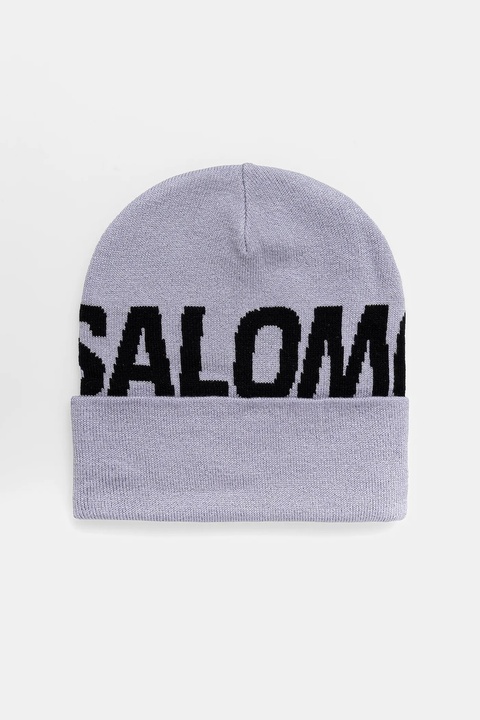 Salomon czapka kolor fioletowy LC2630100 - zdjęcie produktu nr 1