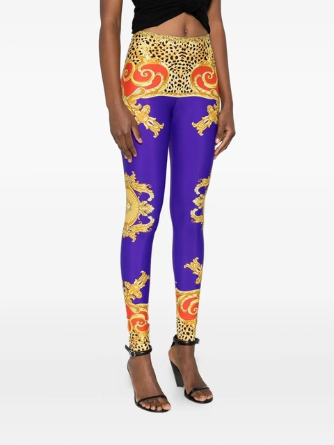 Versace printed leggings - Yellow - zdjęcie produktu nr 2