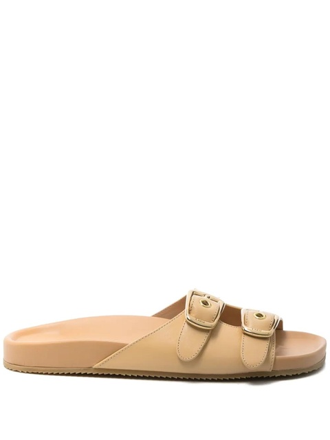 Chloé leather sandals - Neutrals - zdjęcie produktu nr 1