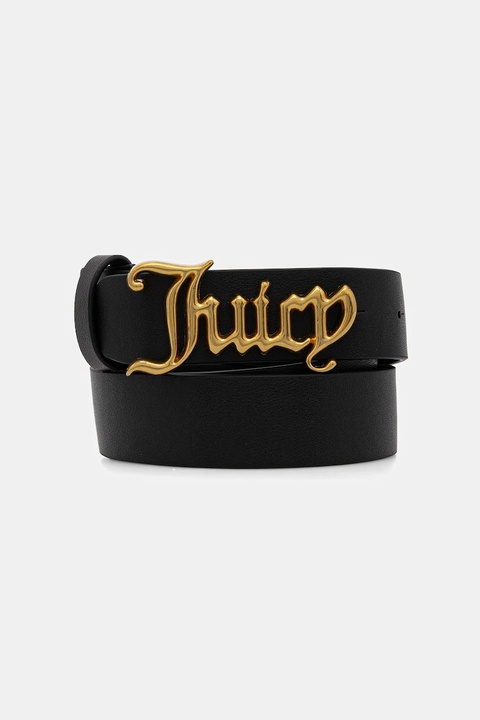 Juicy Couture pasek skórzany JC damski kolor czarny WIJJ98539WL7 - zdjęcie produktu nr 1