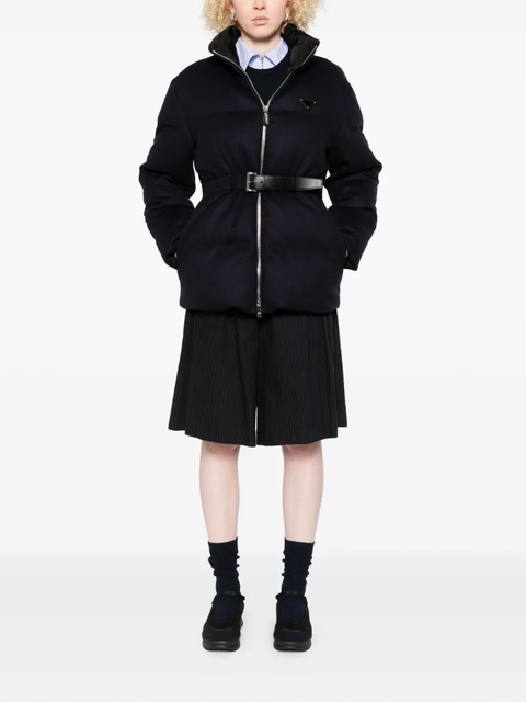 Prada zip-up puffer jacket - Blue - zdjęcie produktu nr 1
