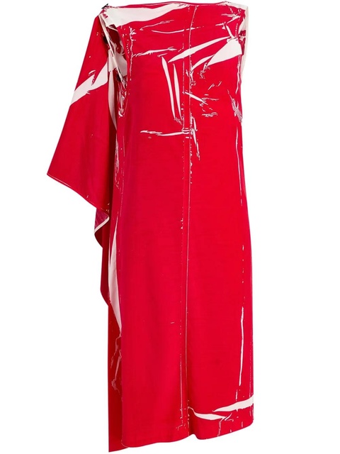Proenza Schouler Ondine midi dress - Red - zdjęcie produktu nr 1