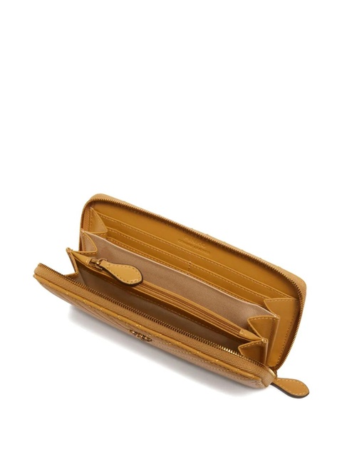 PINKO chevron-quilted zip-around wallet - Brown - zdjęcie produktu nr 2