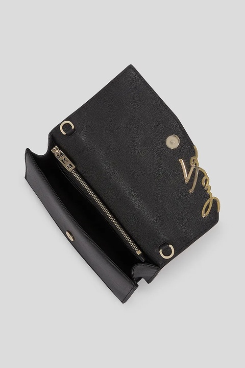 Karl Lagerfeld portfel skórzany K/SIGNATURE damski kolor czarny A3W32021 - zdjęcie produktu nr 2