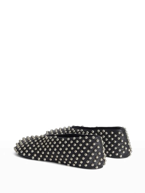 Jil Sander studded ballerina shoes - Black - zdjęcie produktu nr 2