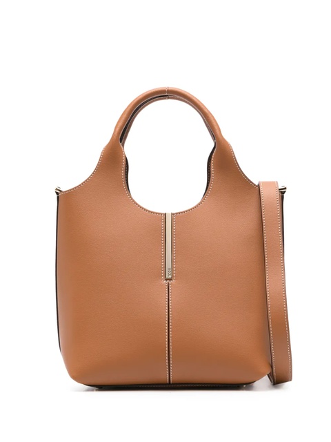 Tod's mini leather tote bag - Brown - zdjęcie produktu nr 1