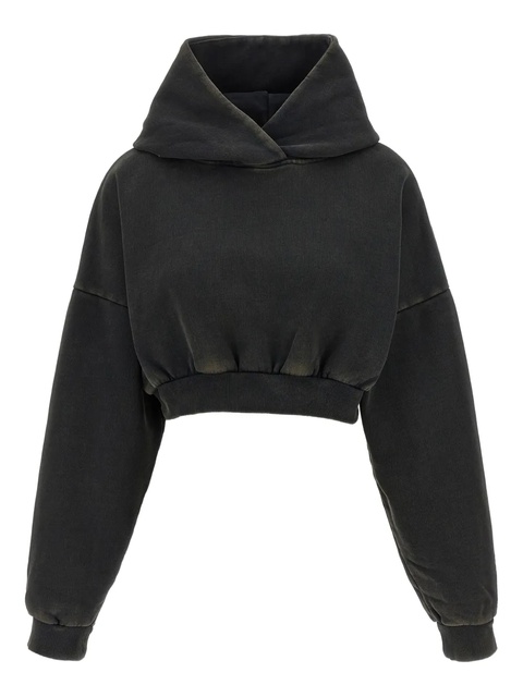 ENTIRE STUDIOS elastic-waistband hoodie - Black - zdjęcie produktu nr 1