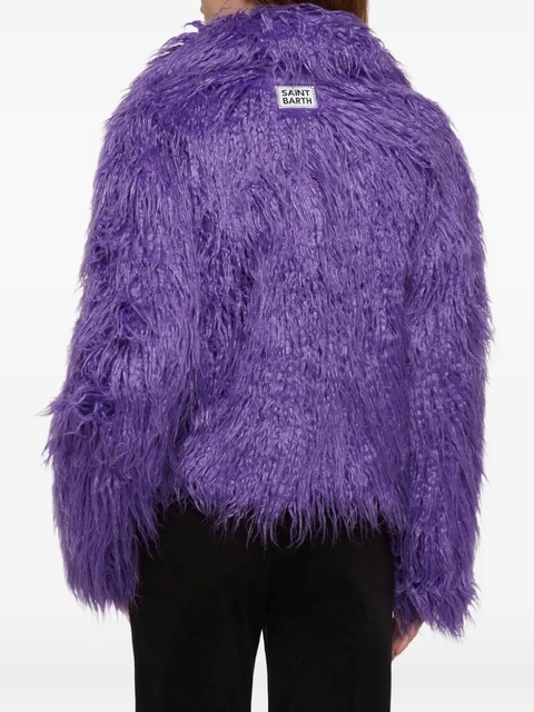 MC2 Saint Barth faux-fur coat - Purple - zdjęcie produktu nr 2