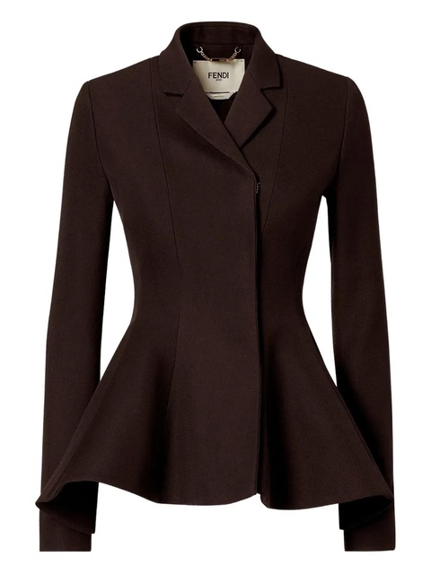 FENDI peplum blazer - Brown - zdjęcie produktu nr 2