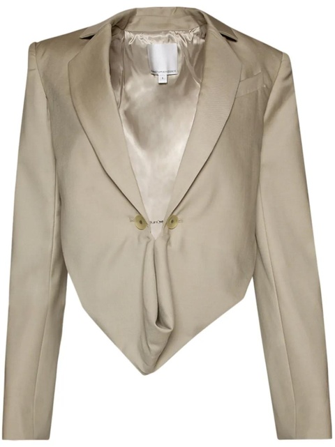 Christopher Esber Talus cropped blazer - Neutrals - zdjęcie produktu nr 1