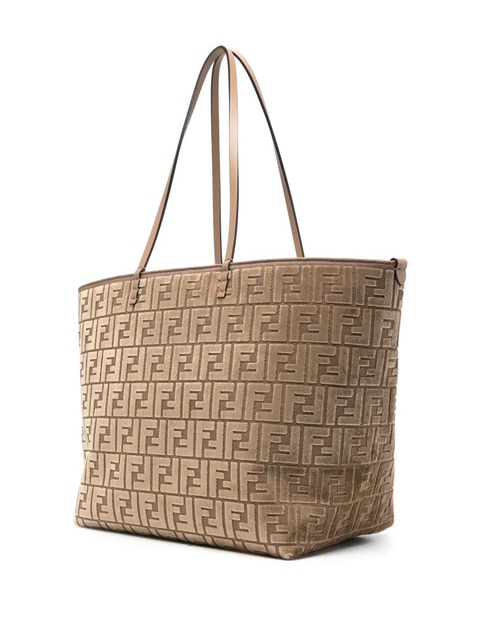 FENDI large Roll tote bag - Brown - zdjęcie produktu nr 2