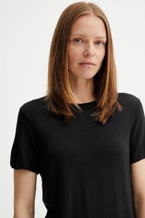 Calvin Klein t-shirt damski kolor czarny LV044A307G - zdjęcie produktu nr 2