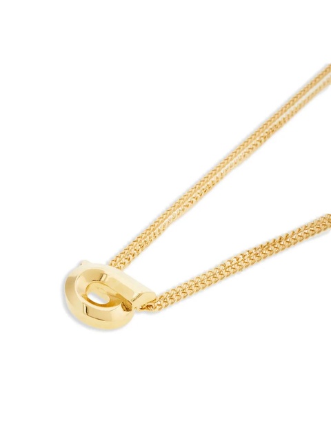 Ferragamo Gancini-pendant layered necklace - Gold - zdjęcie produktu nr 2