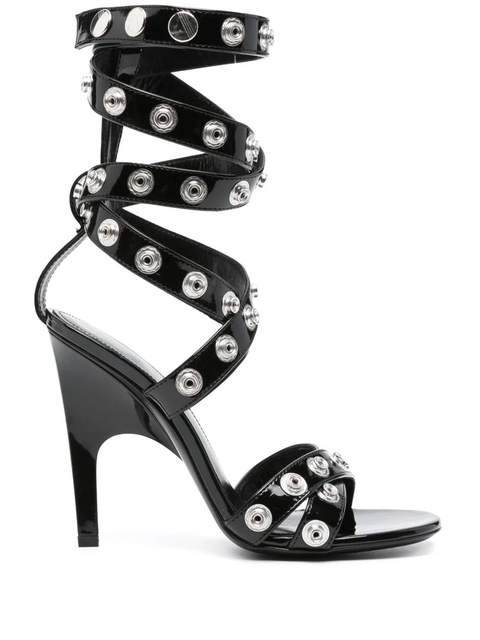 The Attico Cosmic 110mm sandals - Black - zdjęcie produktu nr 1