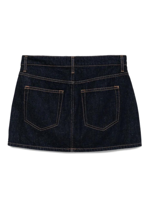 Reformation Hazel mini skirt - Blue - zdjęcie produktu nr 2