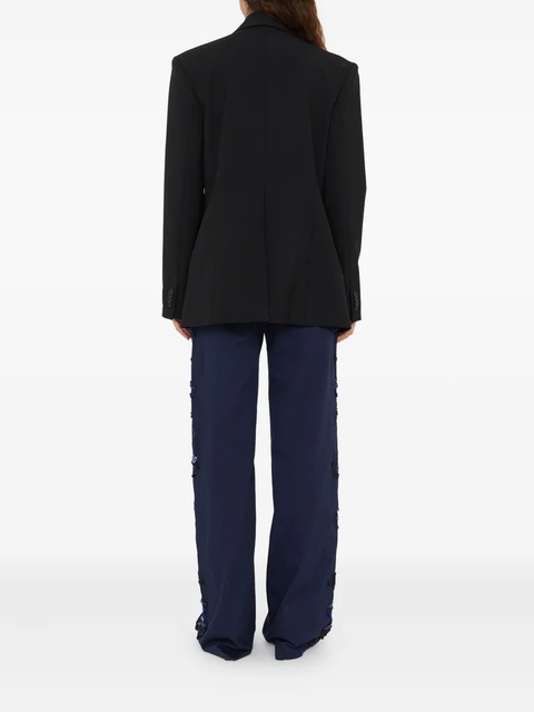 Christopher Esber Duke embellished trousers - Blue - zdjęcie produktu nr 2