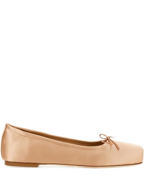 Aeyde Gabriella square-toe ballet flats - Neutrals - zdjęcie produktu nr 1